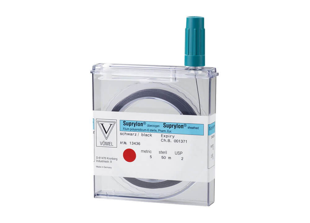 非吸収糸サプライロン（非吸収ナイロン複糸）（カセット・針付き）
