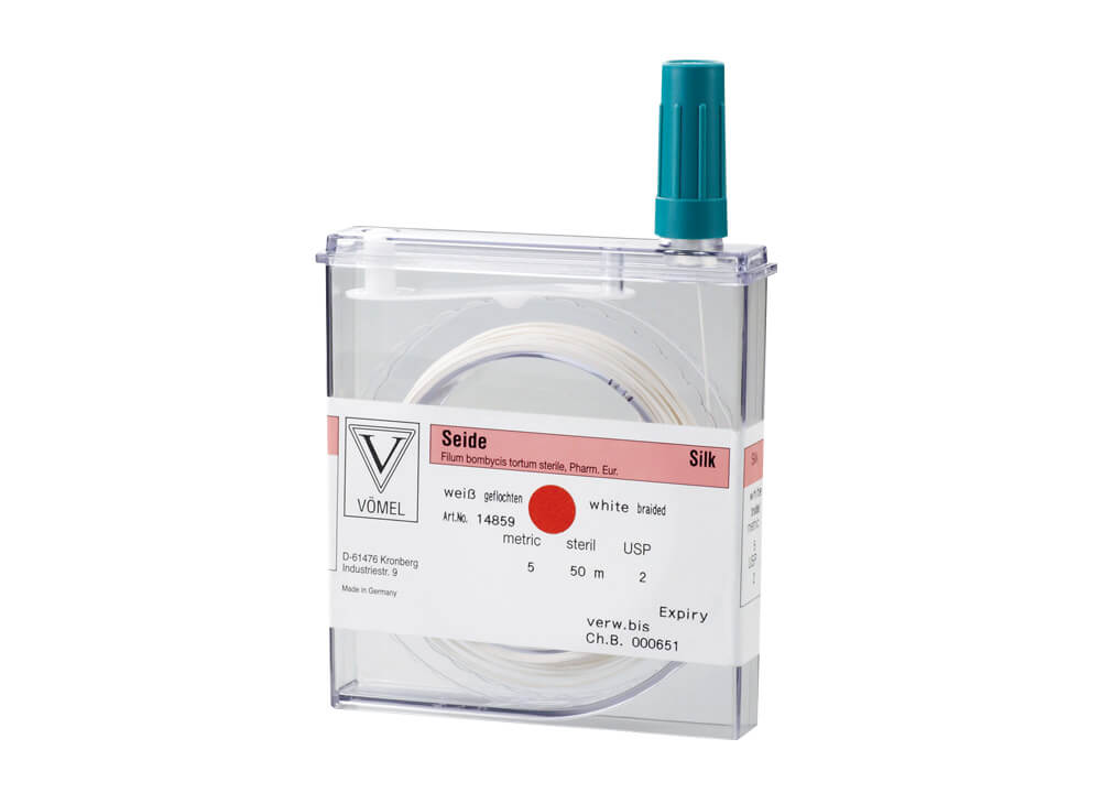 獣医用サージカルシルク（軟質絹複糸）（カセット）